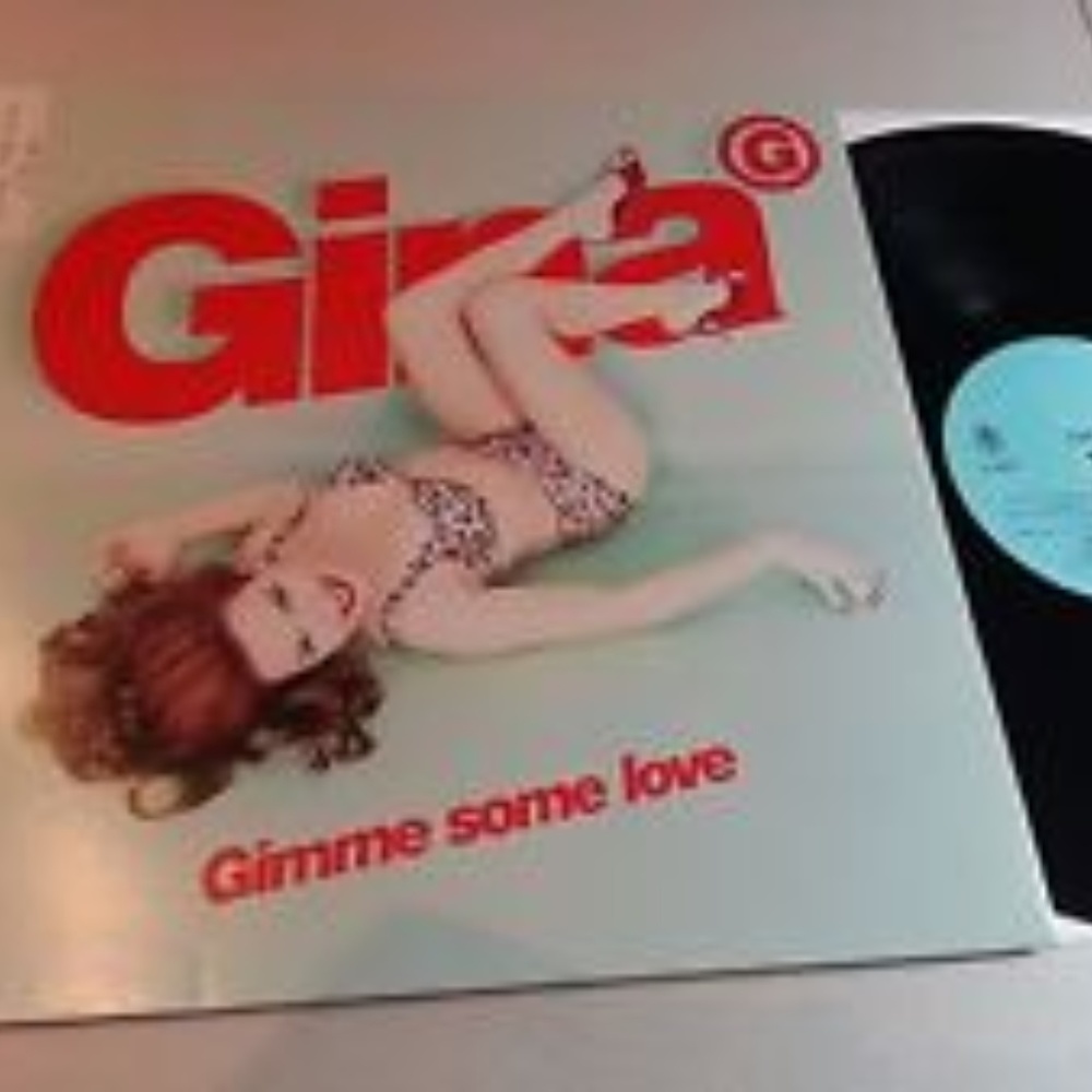 Gina G Gimmie Some Love 1997 DJ Remix PS 12" - australia dance club pop